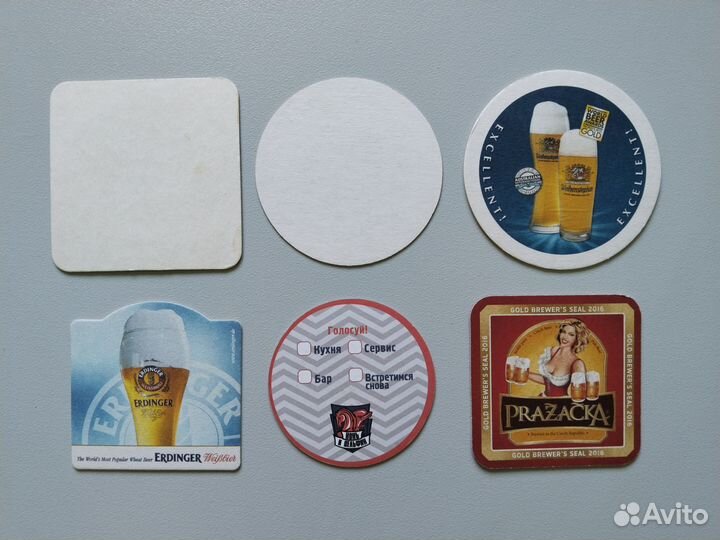 Подставка под пиво бирдекель костер