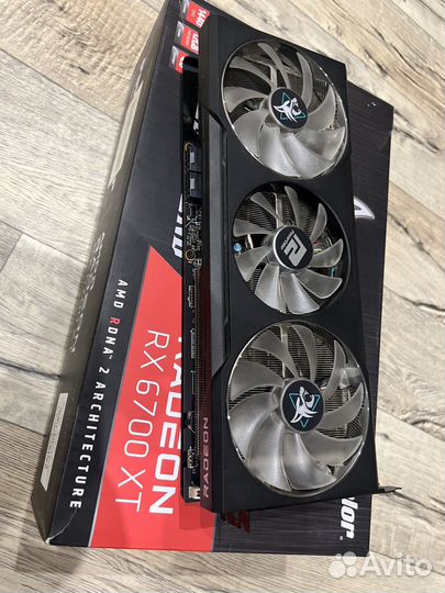 Видеокарта rx 6700xt 12gb