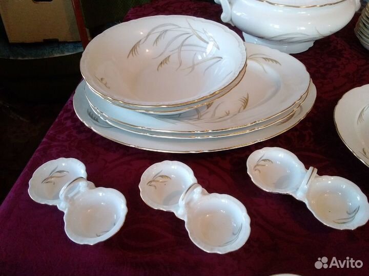 Столовый сервиз. Чехословакия. 90 предметов