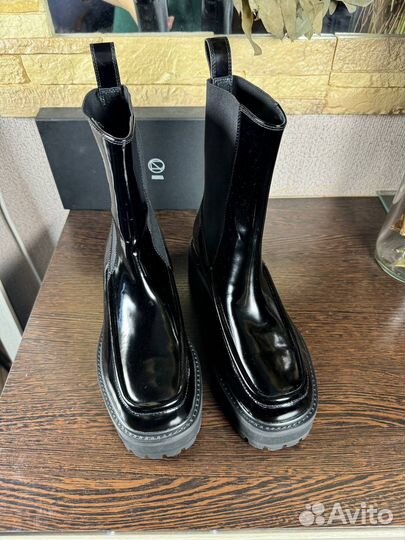 Ботинки Челси 37р лаковые Premium оригинал