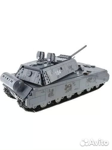 Конструктор Сверхтяжелый танк Маус 2127 деталей