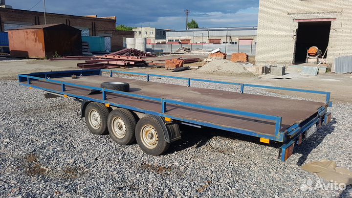 Прицеп легковой трейлер для перевозки авто и яхт