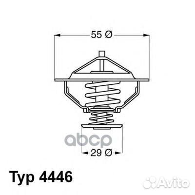 Термостат 4446.83D 4446.83D Wahler