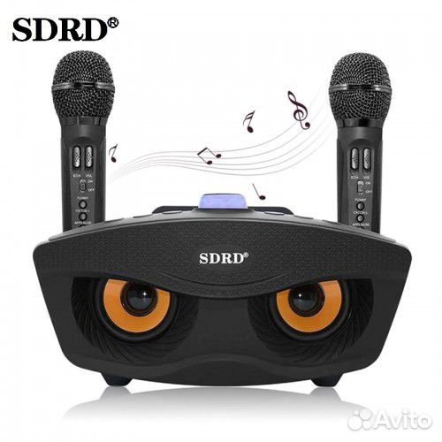 Караоке система на два микрофона sdrd SD-306