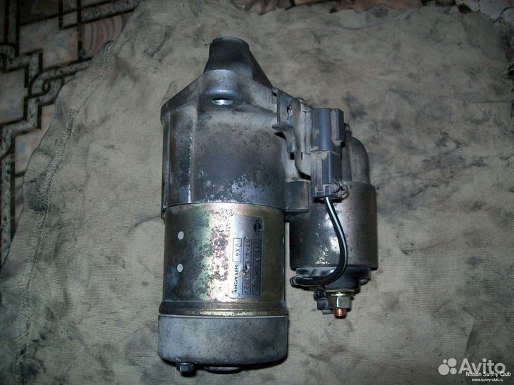 Стартер nissan sunny b15