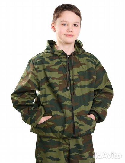 Детский камуфляжный костюм бвр