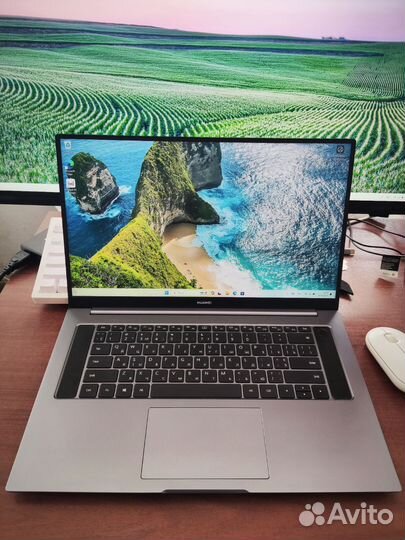 Ноутбук huawei matebook d16 AMD Ryzen 5 4600H 16gb