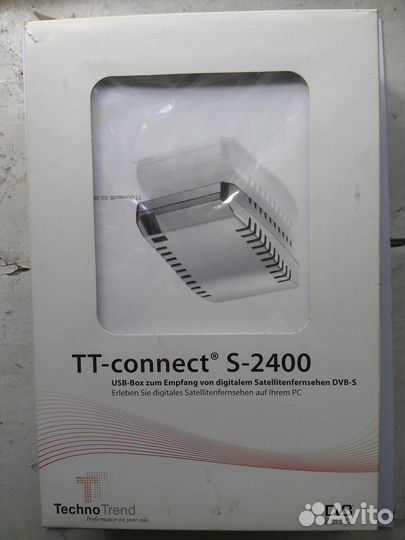 Тюнер через юсб-2 порт tt-connekt s-2400