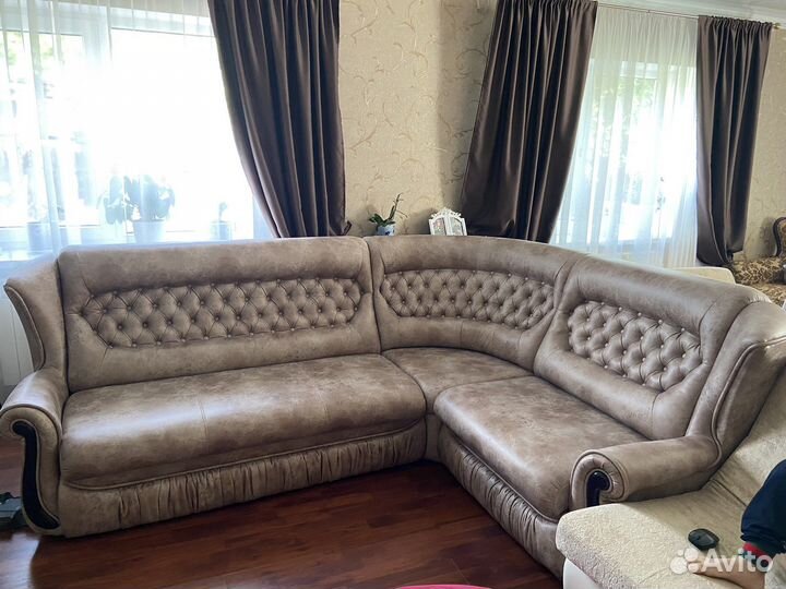 Угловой диван бу