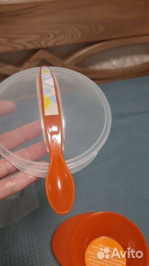 Тарелка с ложкой