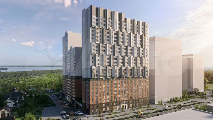 2-к. квартира, 64,8 м², 6/25 эт.