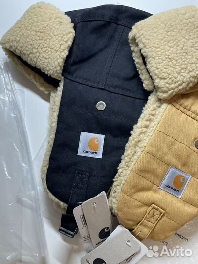 Шапка ушанка carhartt
