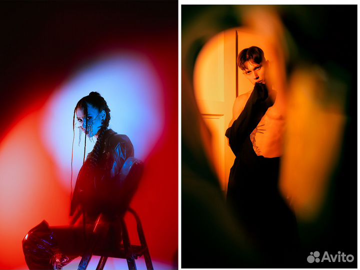 Фотограф, фотосессия в студии, прогулочная