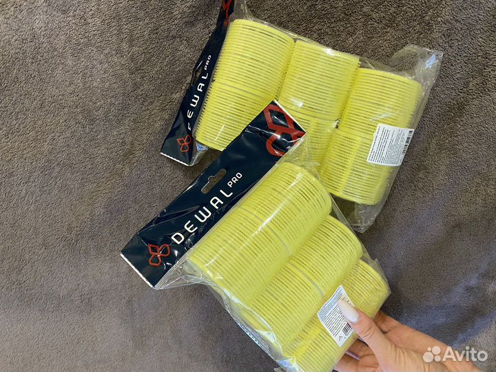 Расческа брашинг Dewal, бигуди 65мм