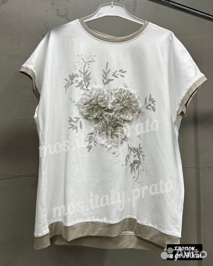 Туника хлопок италия все и большие размеры