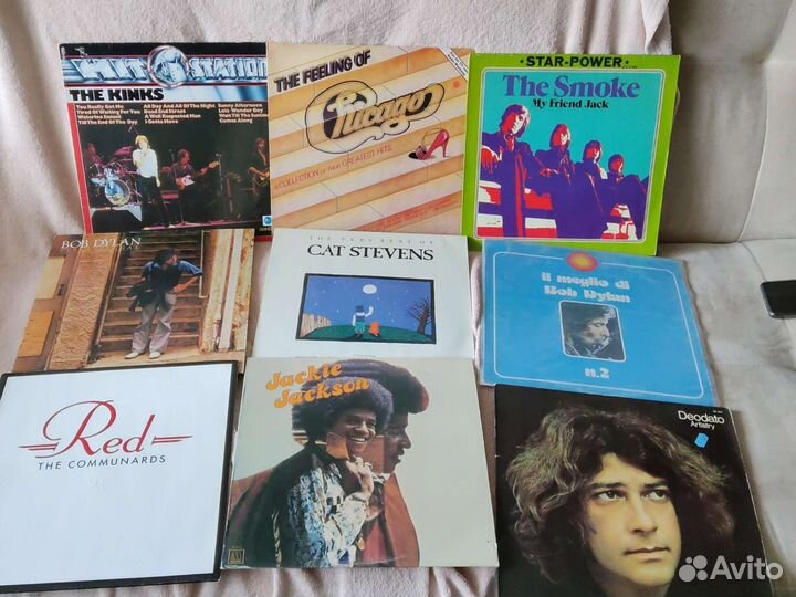 Пластинки виниловые