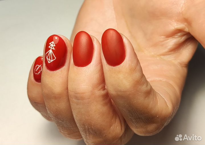 Маникюр+гель лак