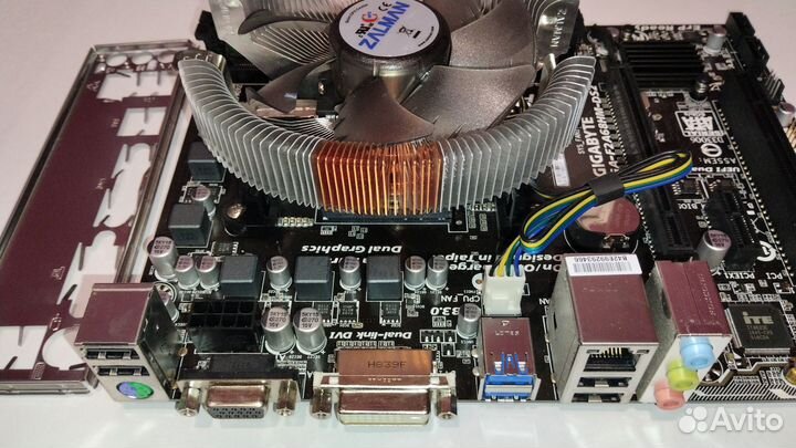 Материнская плата с процессором комплект