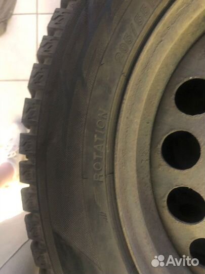 Зимняя резина на дисках r16