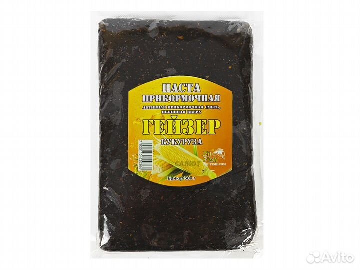 Паста прикормочная Zil Fish Гейзер 500гр (Карп-Кар