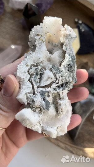 Кварц с пиритом