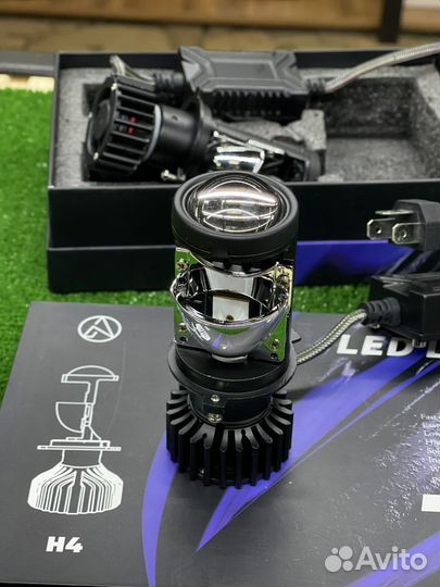 LED лампы с линзой t3 - h4