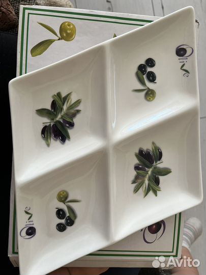 Менажница фарфор