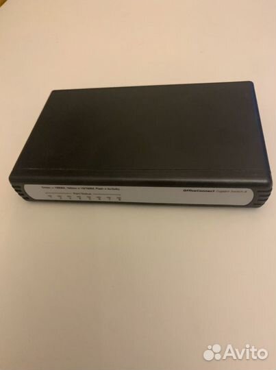 3Com HP gigabit switch 8 свитч неуправляемый