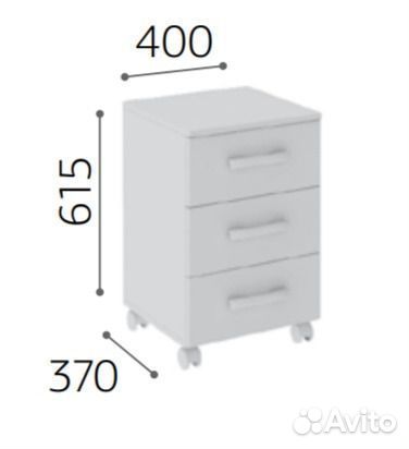 Офисная тумба Профи (цвета)