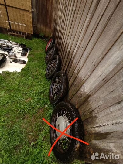 Колеса Урал Днепр в сборе