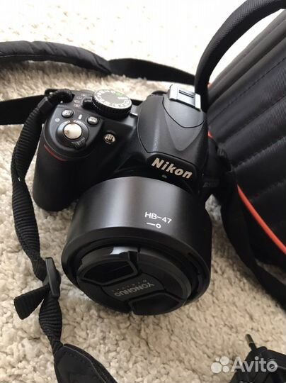 Зеркальный фотоаппарат nikon d3100