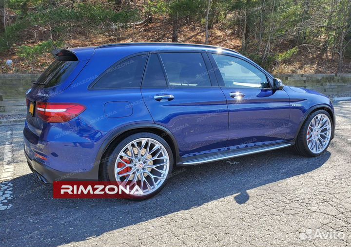 Кованые диски R22 на Mercedes GLC 260