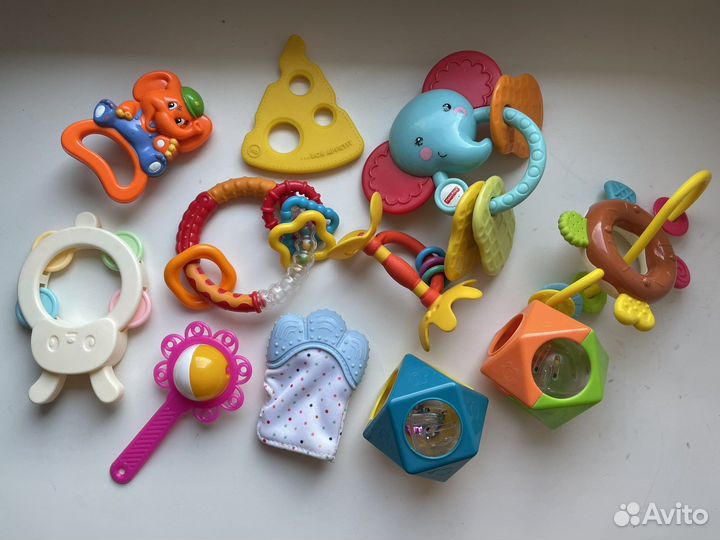 Грызунки, игрушки, провезыватели