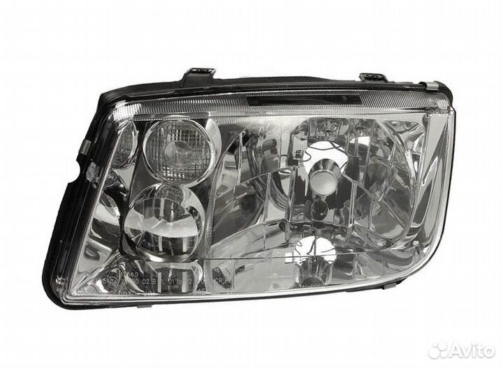 Фара левая Volkswagen Bora (без птф)