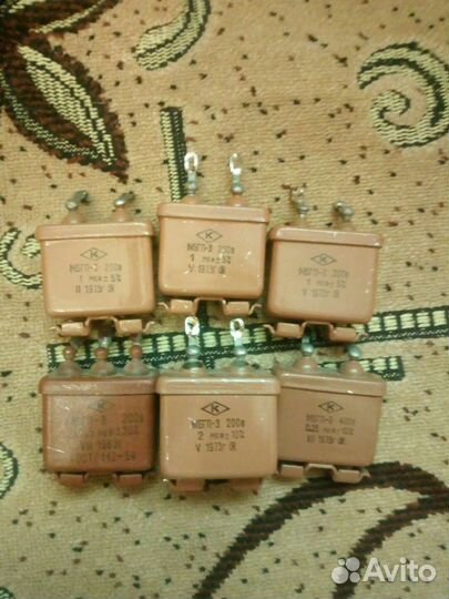 Конденсаторы СССР