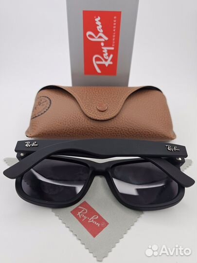 Очки Ray Ban Justin Polarized Soft Touch Черные