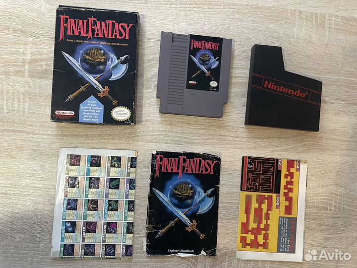 Оригинальные картриджи для NES (Nintendo 8 бит)