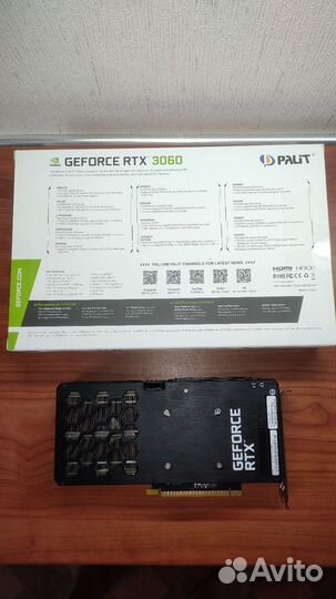 Видеокарта palit rtx 3060