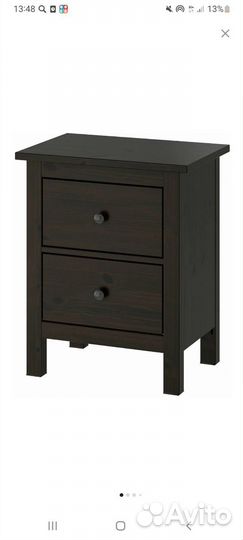 Комод (тумба) IKEA hemnes 2 ящика новый