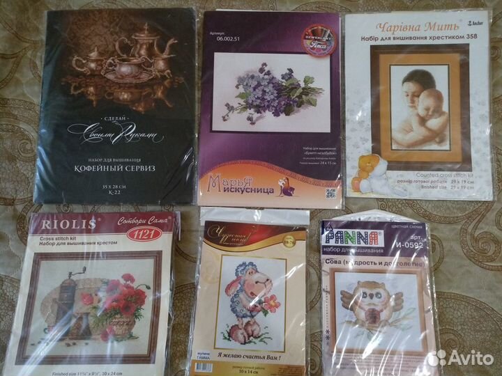 Новые наборы для вышивки крестом