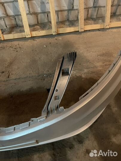 Передний бампер на hyundai solaris