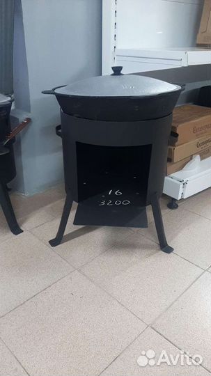 Казан+печь+шумовка