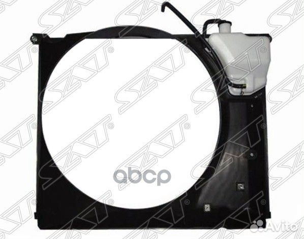 Диффузор радиатора toyota land cruiser 200/lexu