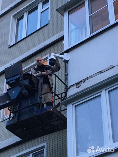 Установка систем видеонаблюдения