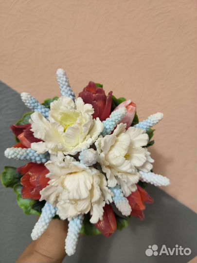 Букет из мыла