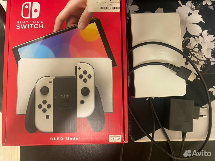 Прошитая Nintendo Switch Oled 64+256Gb