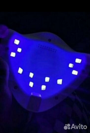 Лампа для гель лака новая мин