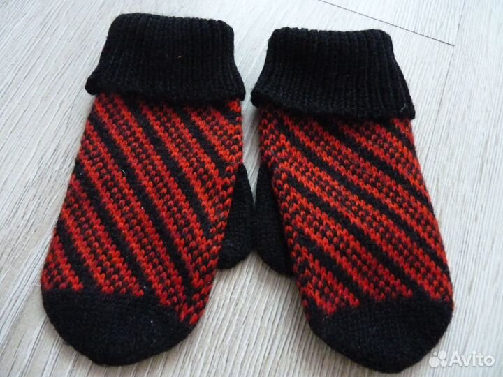 Варежки перчатки детские для мальчика 1-2г 3-6 лет