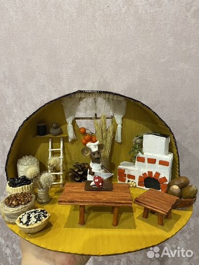 Осенняя поделка мышкина нора