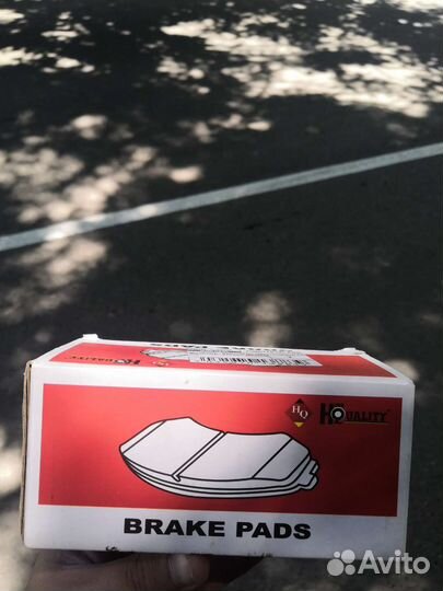 Тормозные колодки HQ на hyundai solaris 2011-2014